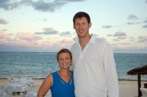 Me and Jon at the Beach BBQ