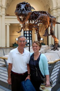 Me and Dad at the Field Museum