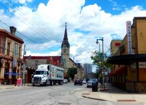 View of Brady Street, Milwaukee