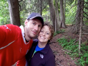 Eli and Jon enjoying Peninsula State Park