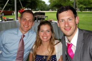 Jon with Tom and erin