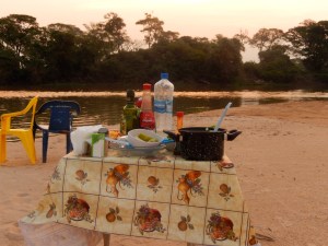 Sunset Picnic on the Island