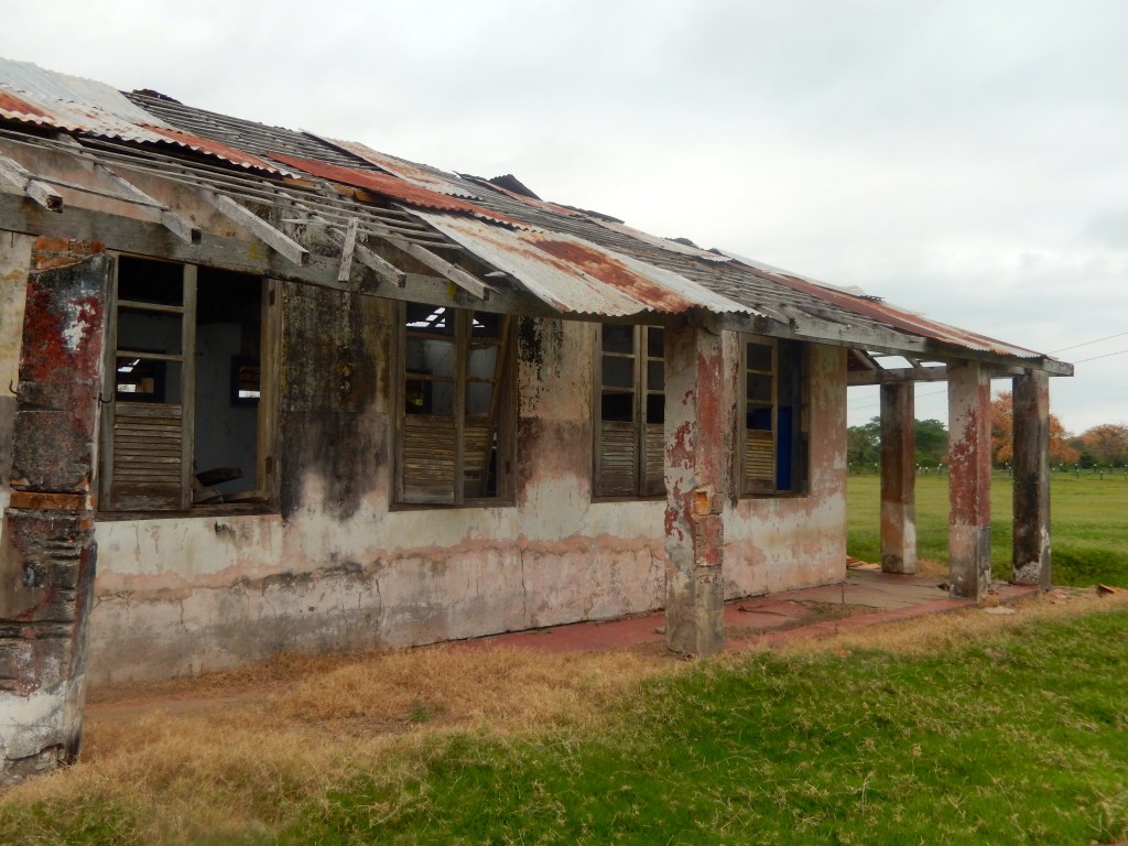 Abandoned Town on the side of the river