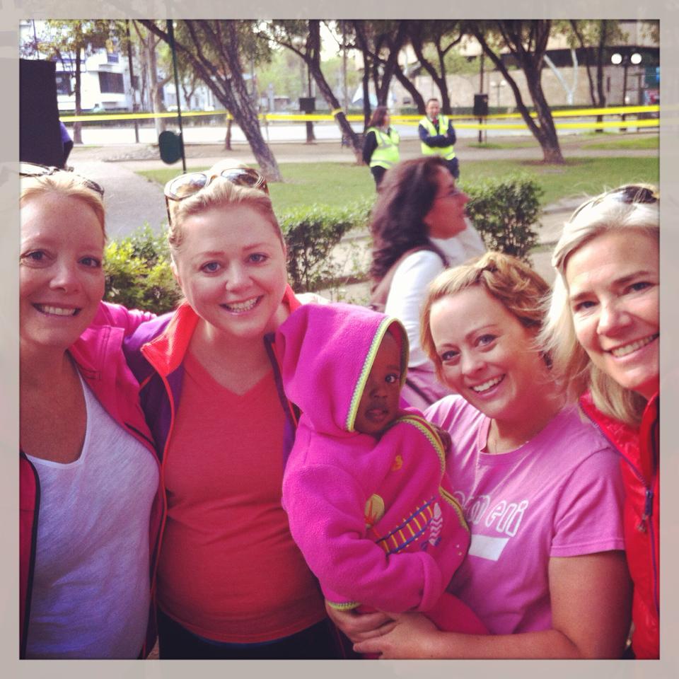 Great friends at the beginning of the walk.