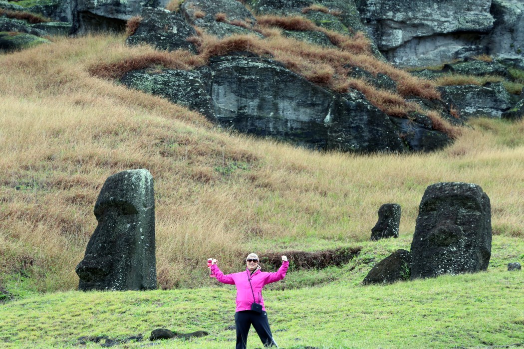 On the way back down.  I climbed the hill!!