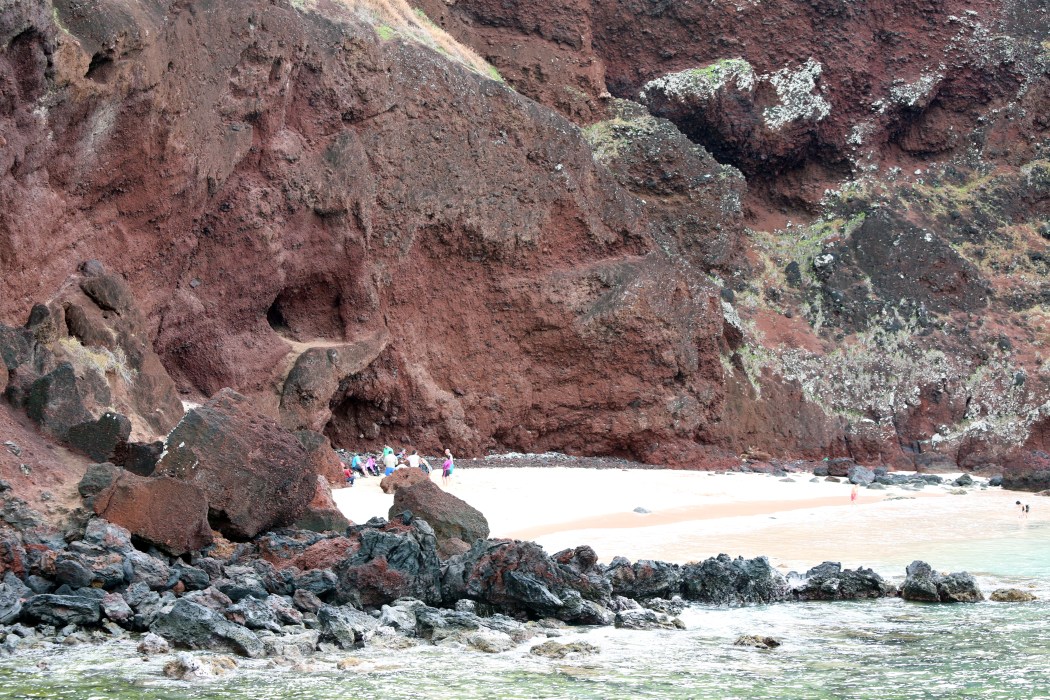 The beautiful hidden beach of Ovahe on the Northern Coast.  It reminded me of some of the pristine nudist colonies in Hawaii, hidden away and difficult to get to