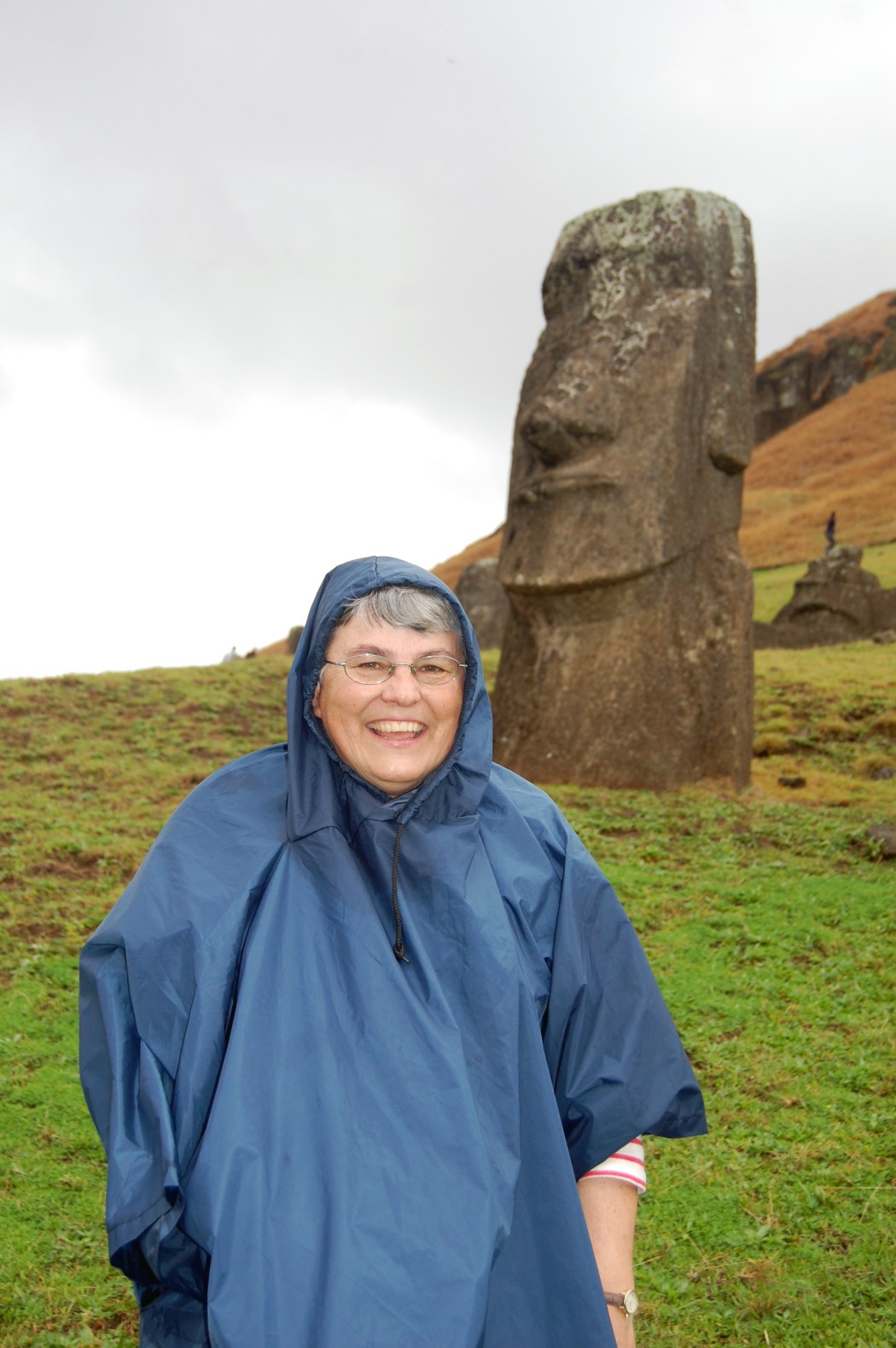 Mom got a little wet, but she was still all smiles