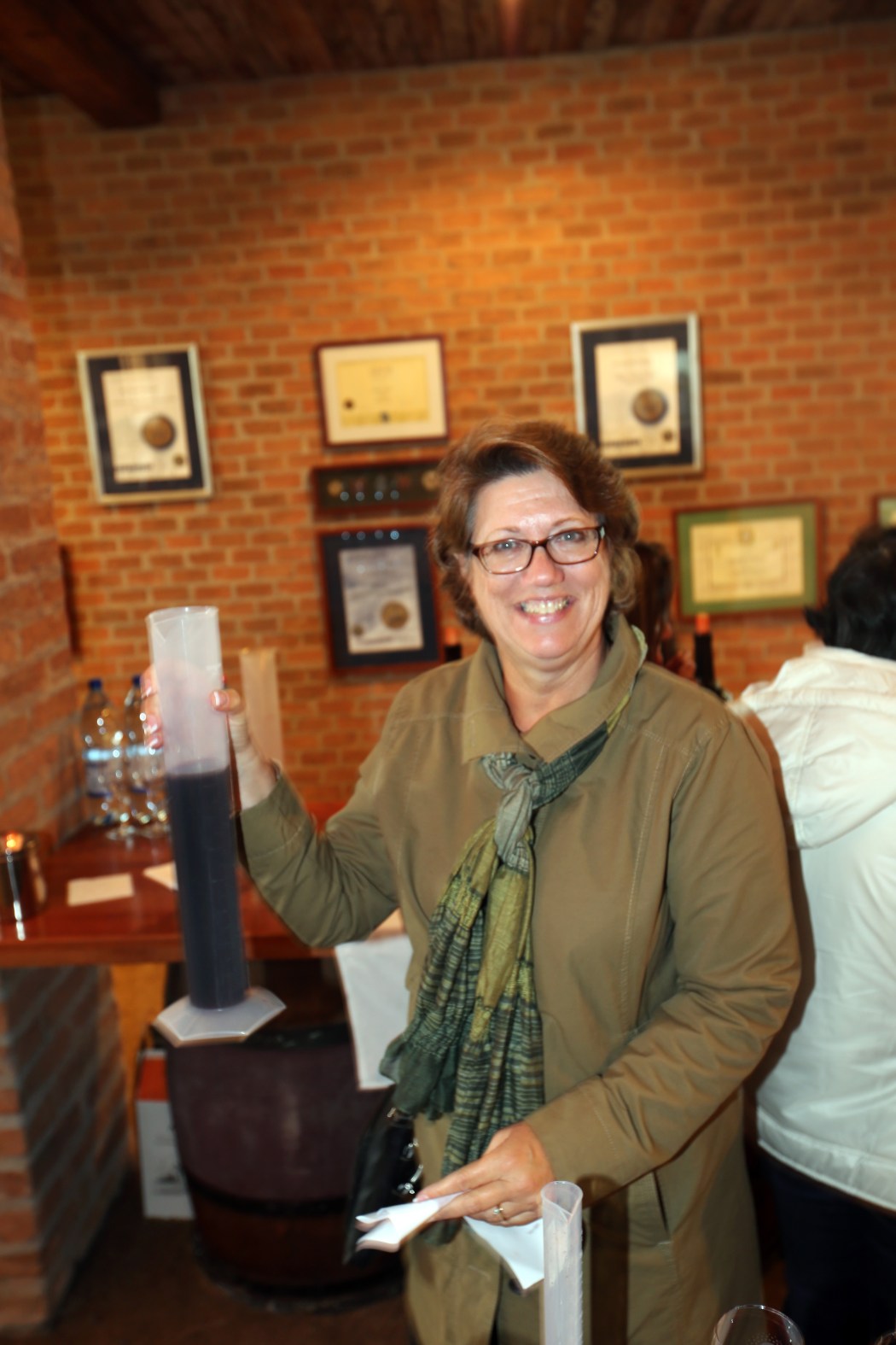 Sandi has poured the right blend